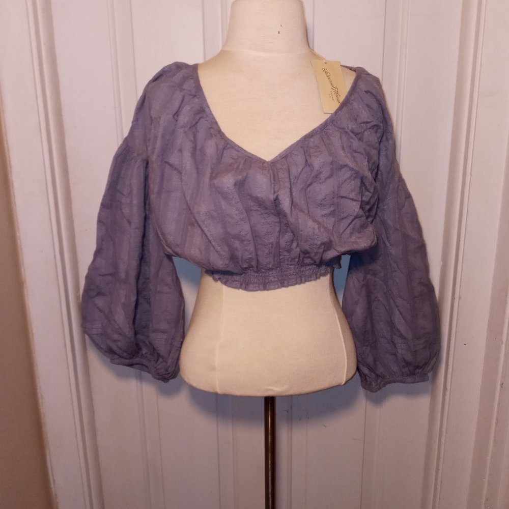 Long Sleeve Crop Top